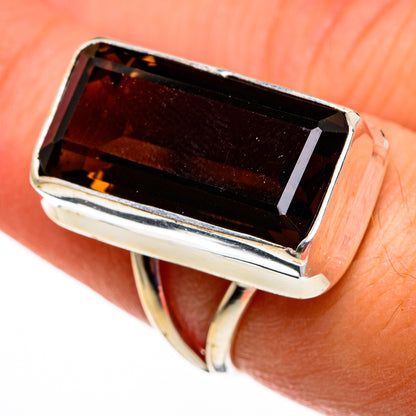 Smoky Quartz Rings handcrafted by Ana Silver Co - RING78632
