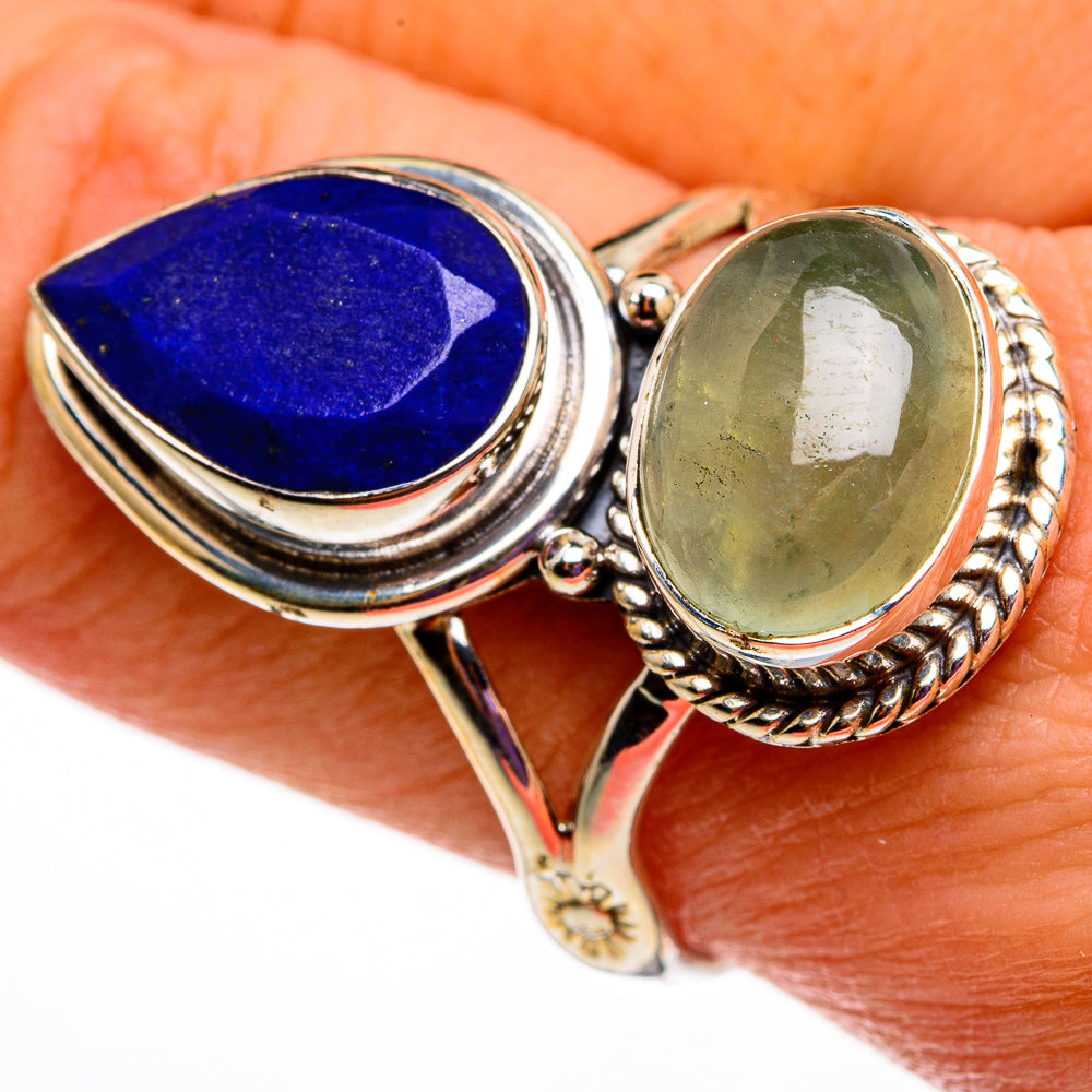 Prehnite Rings handcrafted by Ana Silver Co - RING78637