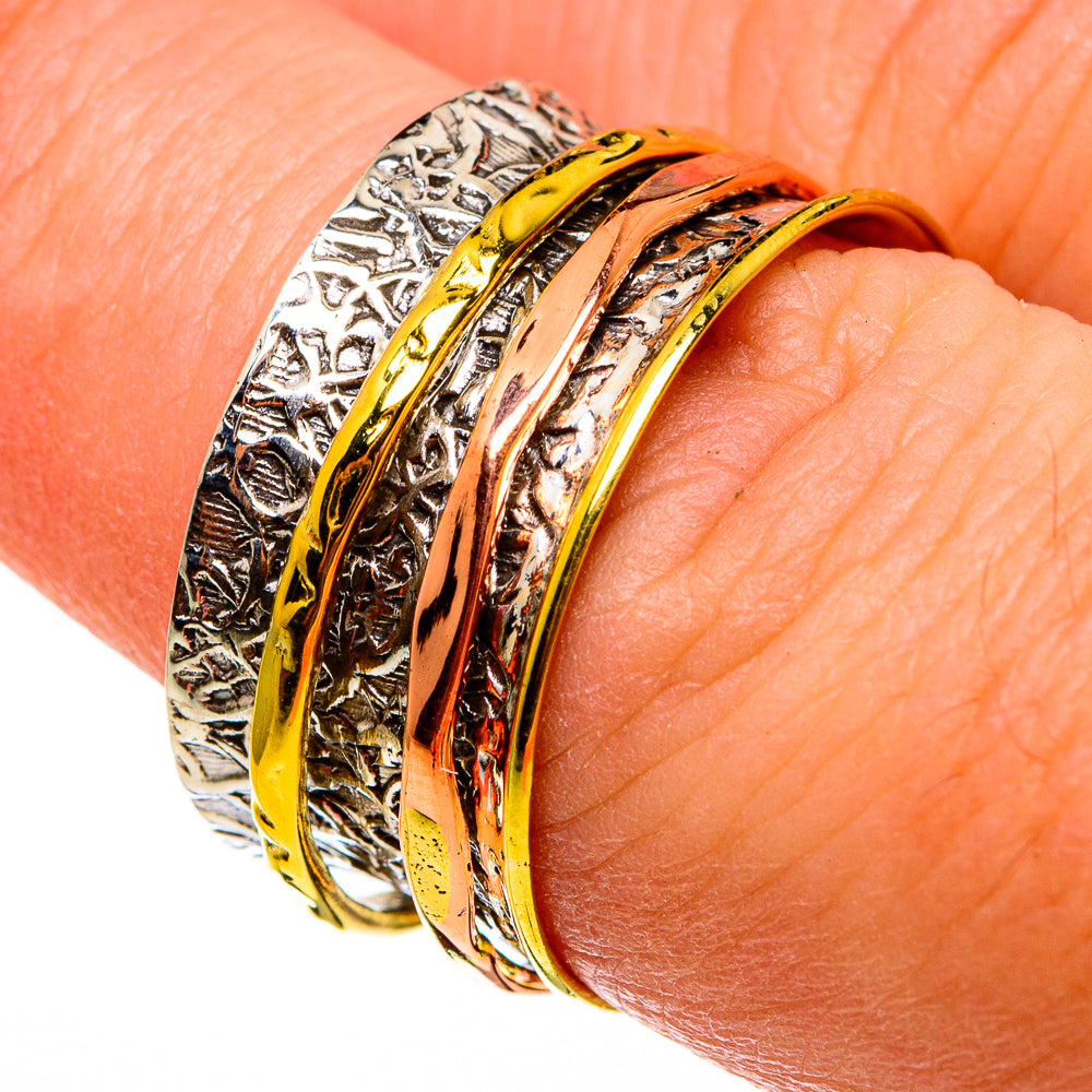 Meditation Spinner Rings handcrafted by Ana Silver Co - RING78646
