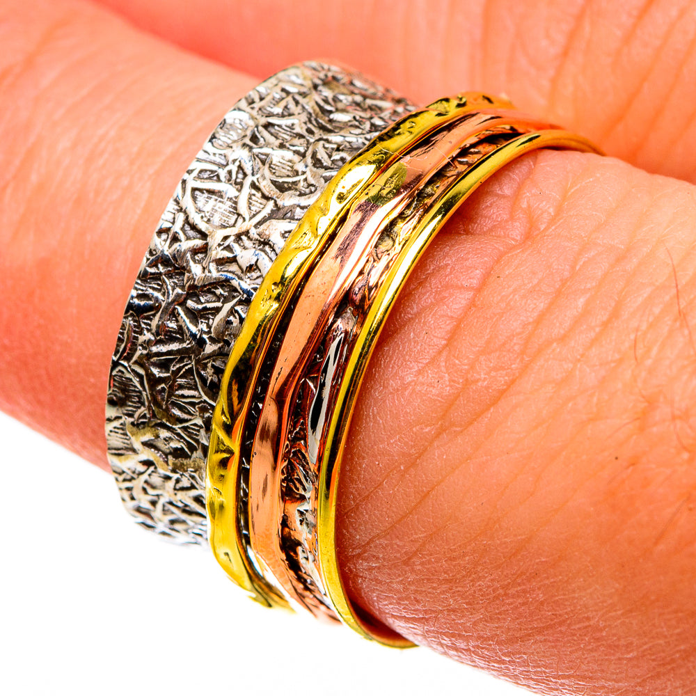 Meditation Spinner Rings handcrafted by Ana Silver Co - RING78651