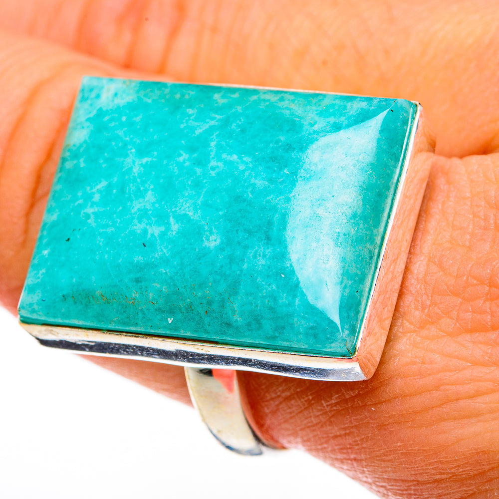 Amazonite Rings handcrafted by Ana Silver Co - RING78655
