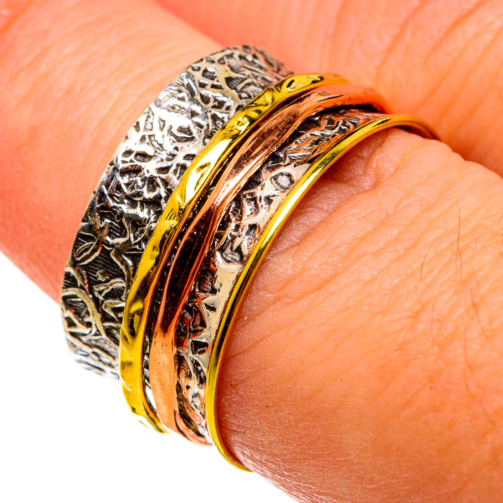 Meditation Spinner Rings handcrafted by Ana Silver Co - RING78661