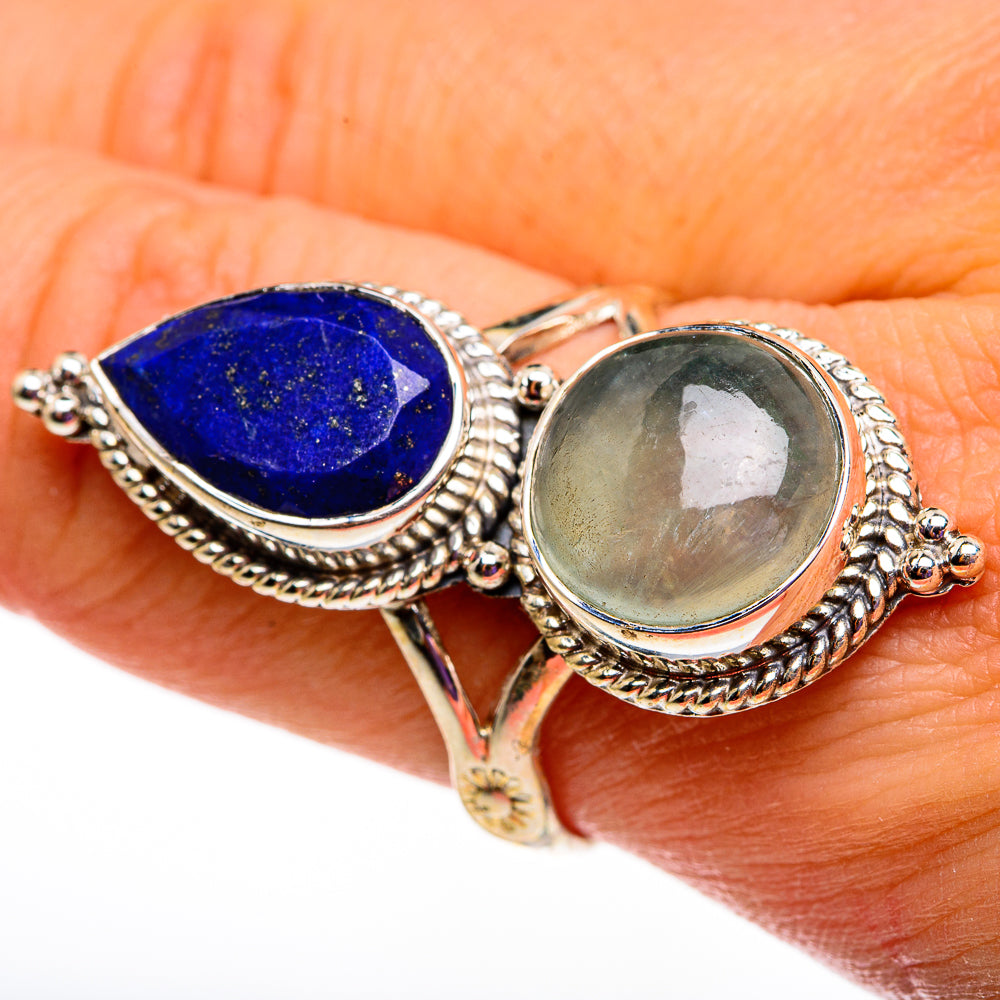 Lapis Lazuli Rings handcrafted by Ana Silver Co - RING78698