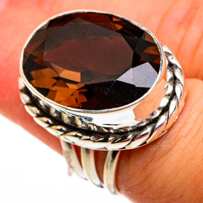Smoky Quartz Rings handcrafted by Ana Silver Co - RING78706