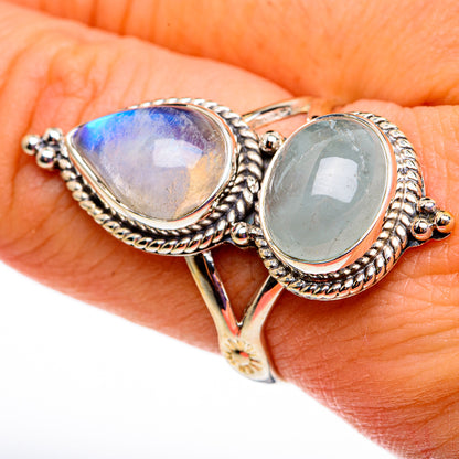Aquamarine Rings handcrafted by Ana Silver Co - RING78718