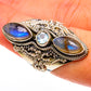 Labradorite Rings handcrafted by Ana Silver Co - RING78755