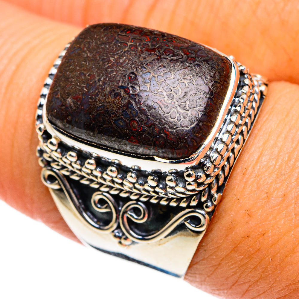 Dinosaur Bone Rings handcrafted by Ana Silver Co - RING78776