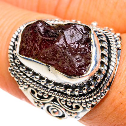 Garnet Rings handcrafted by Ana Silver Co - RING78782