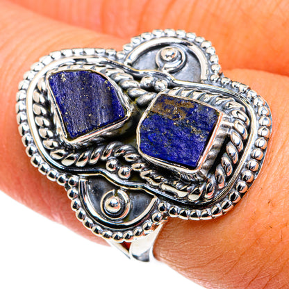 Lapis Lazuli Rings handcrafted by Ana Silver Co - RING78784