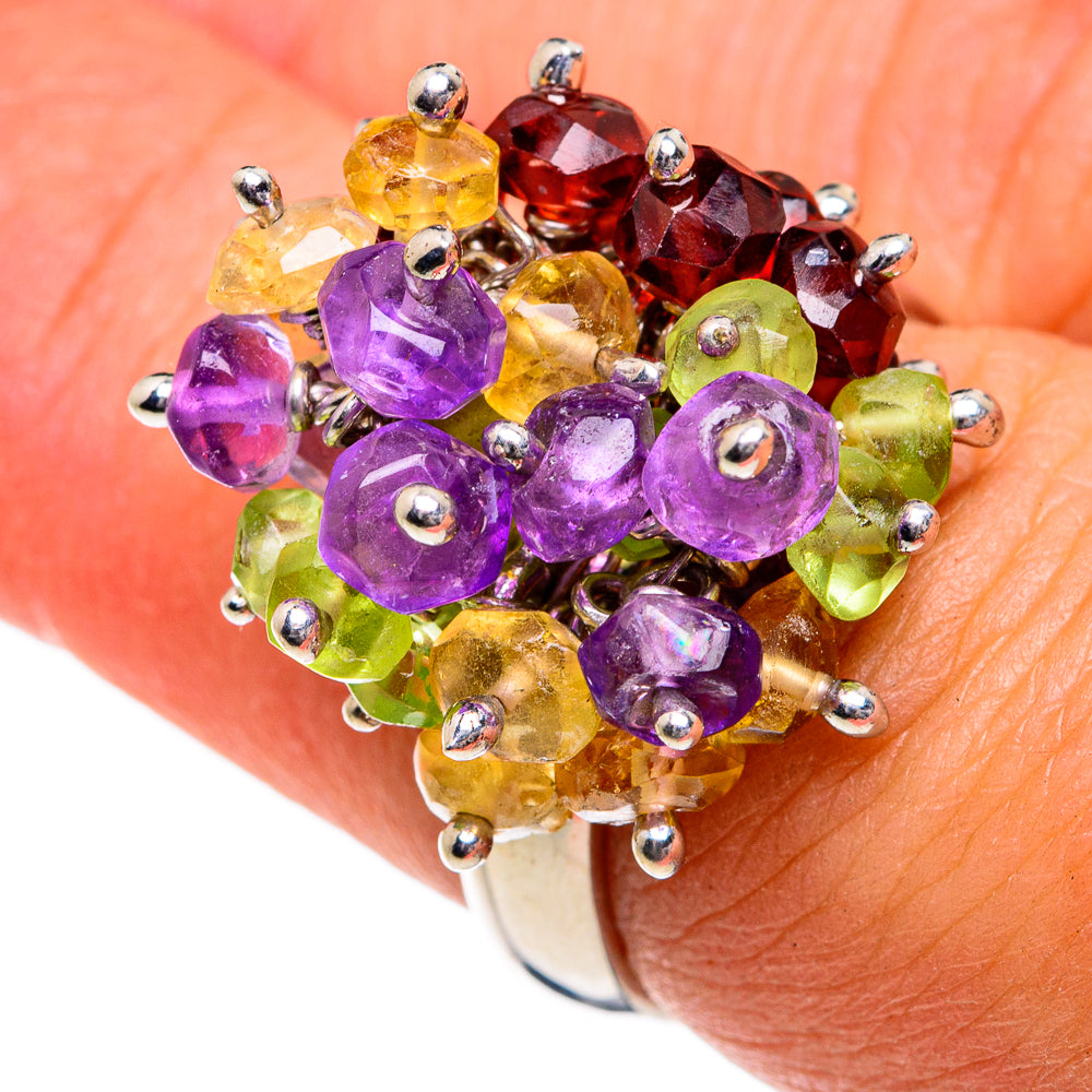 Garnet Rings handcrafted by Ana Silver Co - RING78793