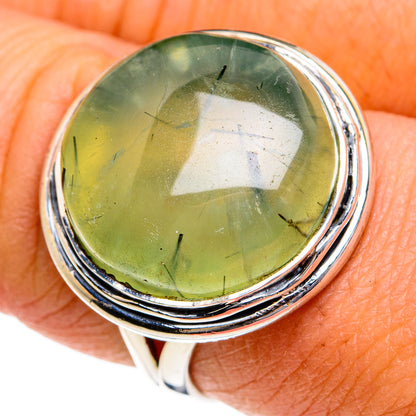 Prehnite Rings handcrafted by Ana Silver Co - RING78805