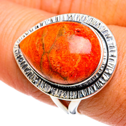 Sponge Coral Rings handcrafted by Ana Silver Co - RING78810