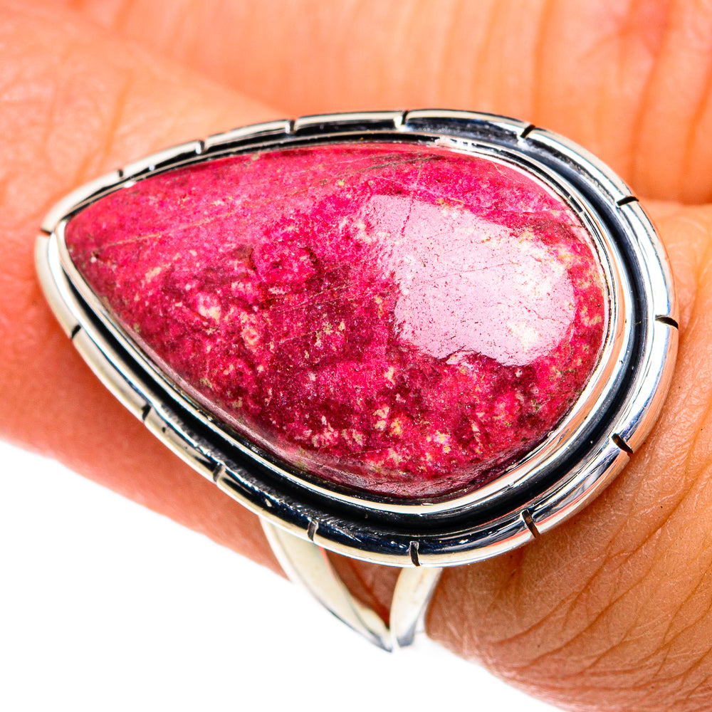 Thulite Rings handcrafted by Ana Silver Co - RING78813