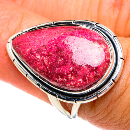 Thulite Rings handcrafted by Ana Silver Co - RING78813