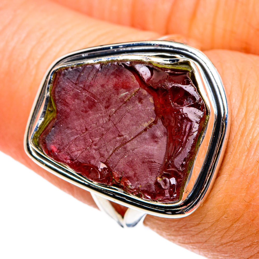 Garnet Rings handcrafted by Ana Silver Co - RING78814