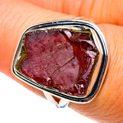 Garnet Rings handcrafted by Ana Silver Co - RING78814