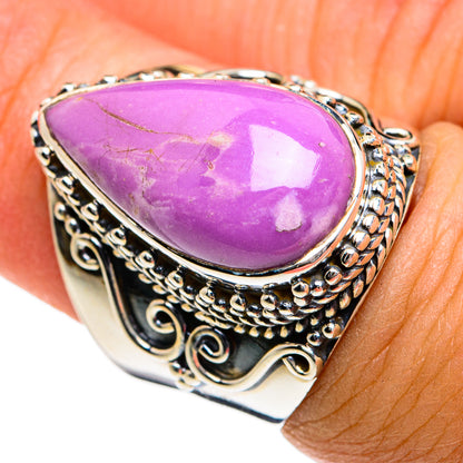 Phosphosiderite Rings handcrafted by Ana Silver Co - RING78817