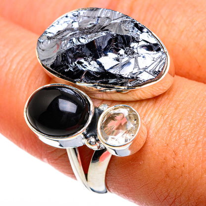 Shungite Rings handcrafted by Ana Silver Co - RING78827