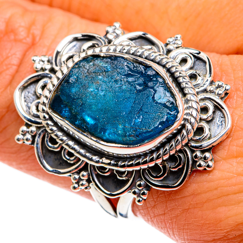 Apatite Rings handcrafted by Ana Silver Co - RING78835