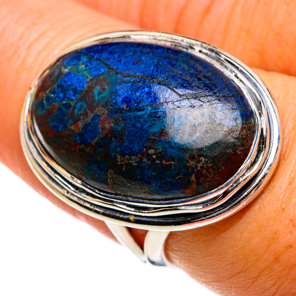 Shattuckite Rings handcrafted by Ana Silver Co - RING78836