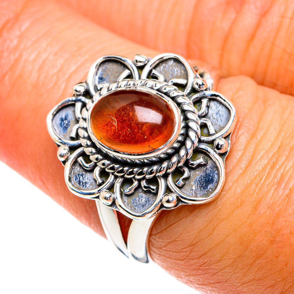 Carnelian Rings handcrafted by Ana Silver Co - RING78843