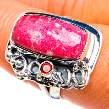 Thulite Rings handcrafted by Ana Silver Co - RING78846
