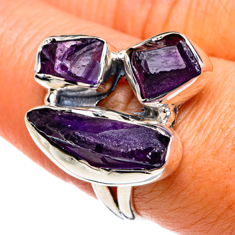 Amethyst Rings handcrafted by Ana Silver Co - RING78848