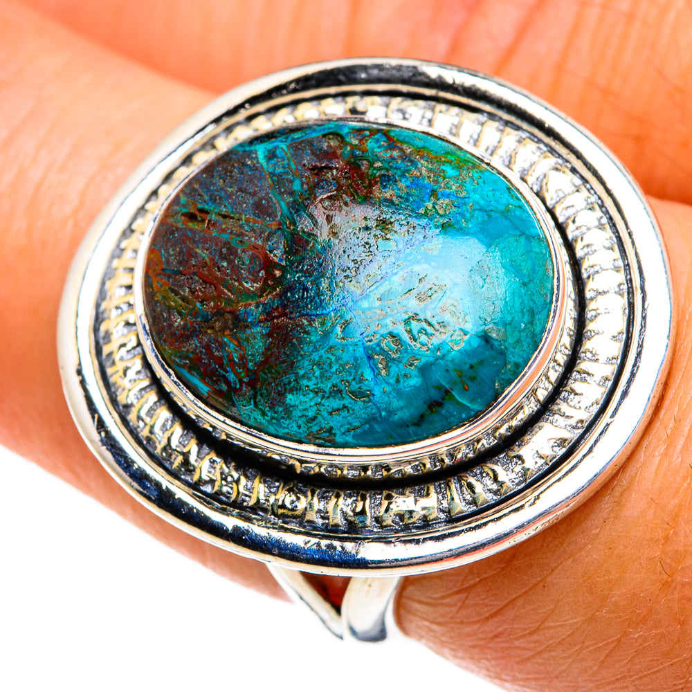 Shattuckite Rings handcrafted by Ana Silver Co - RING78861