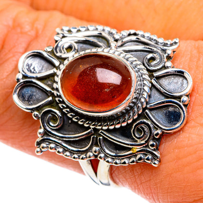Carnelian Rings handcrafted by Ana Silver Co - RING78873