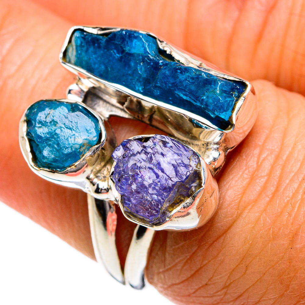 Apatite Rings handcrafted by Ana Silver Co - RING78885