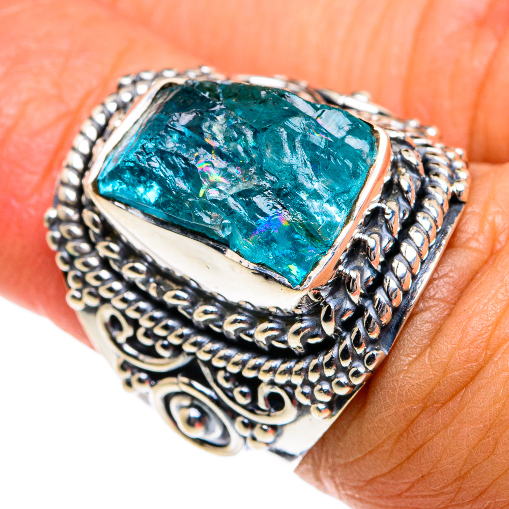 Apatite Rings handcrafted by Ana Silver Co - RING78888
