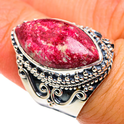 Thulite Rings handcrafted by Ana Silver Co - RING78900