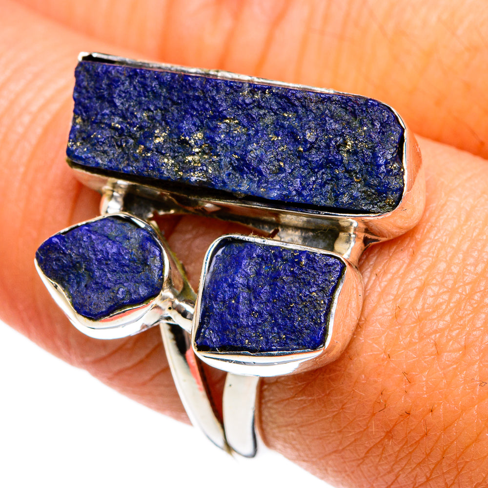 Lapis Lazuli Rings handcrafted by Ana Silver Co - RING78901