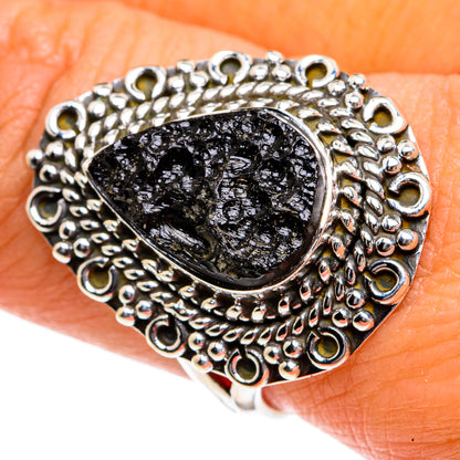 Tektite Rings handcrafted by Ana Silver Co - RING78904