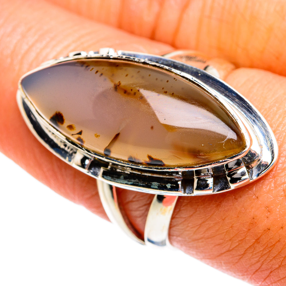 Montana Agate Rings handcrafted by Ana Silver Co - RING78922