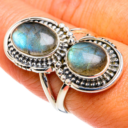 Labradorite Rings handcrafted by Ana Silver Co - RING78938