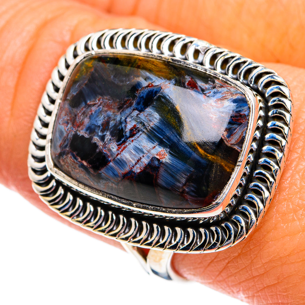 Pietersite Rings handcrafted by Ana Silver Co - RING78956