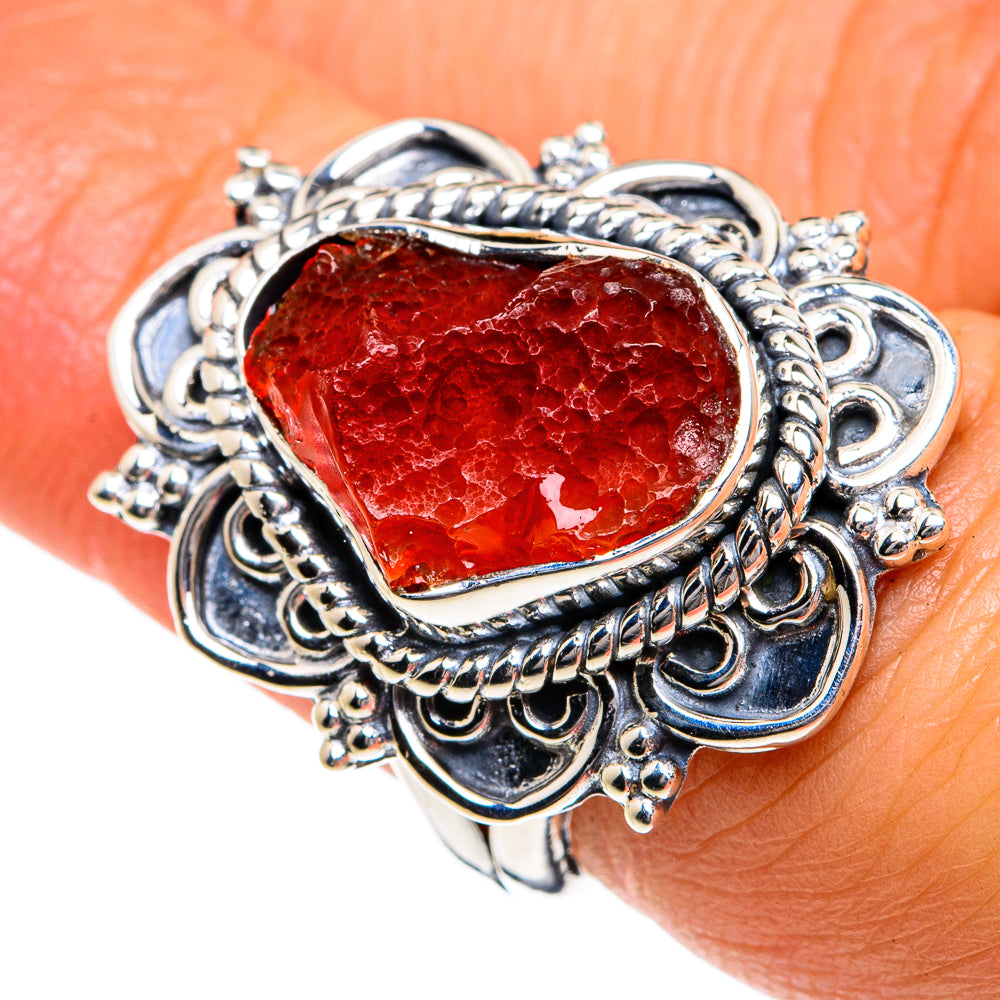 Carnelian Rings handcrafted by Ana Silver Co - RING79000