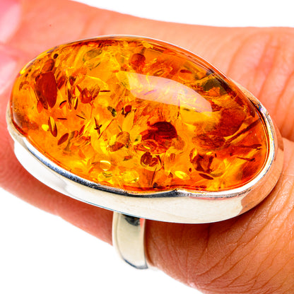 Baltic Amber Rings handcrafted by Ana Silver Co - RING79027