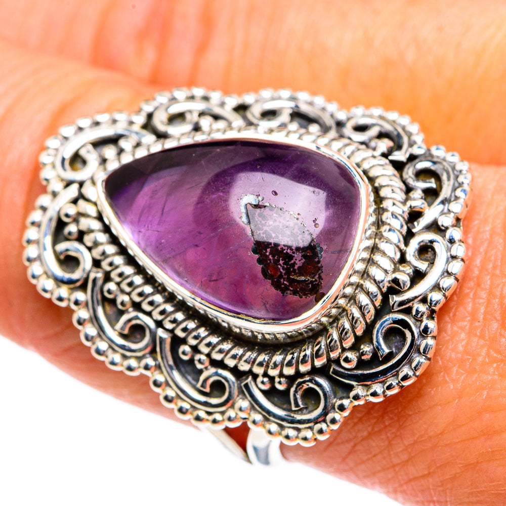 Amethyst Rings handcrafted by Ana Silver Co - RING79029