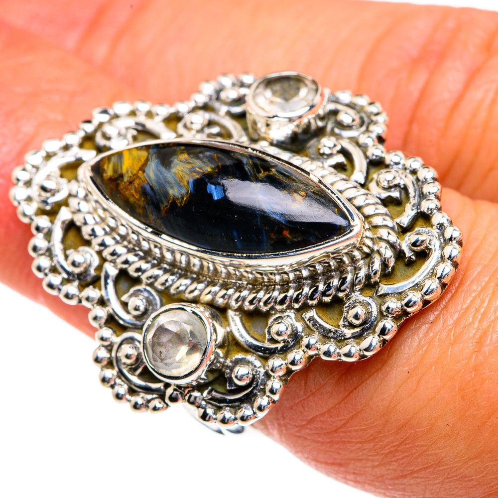 Pietersite Rings handcrafted by Ana Silver Co - RING79032
