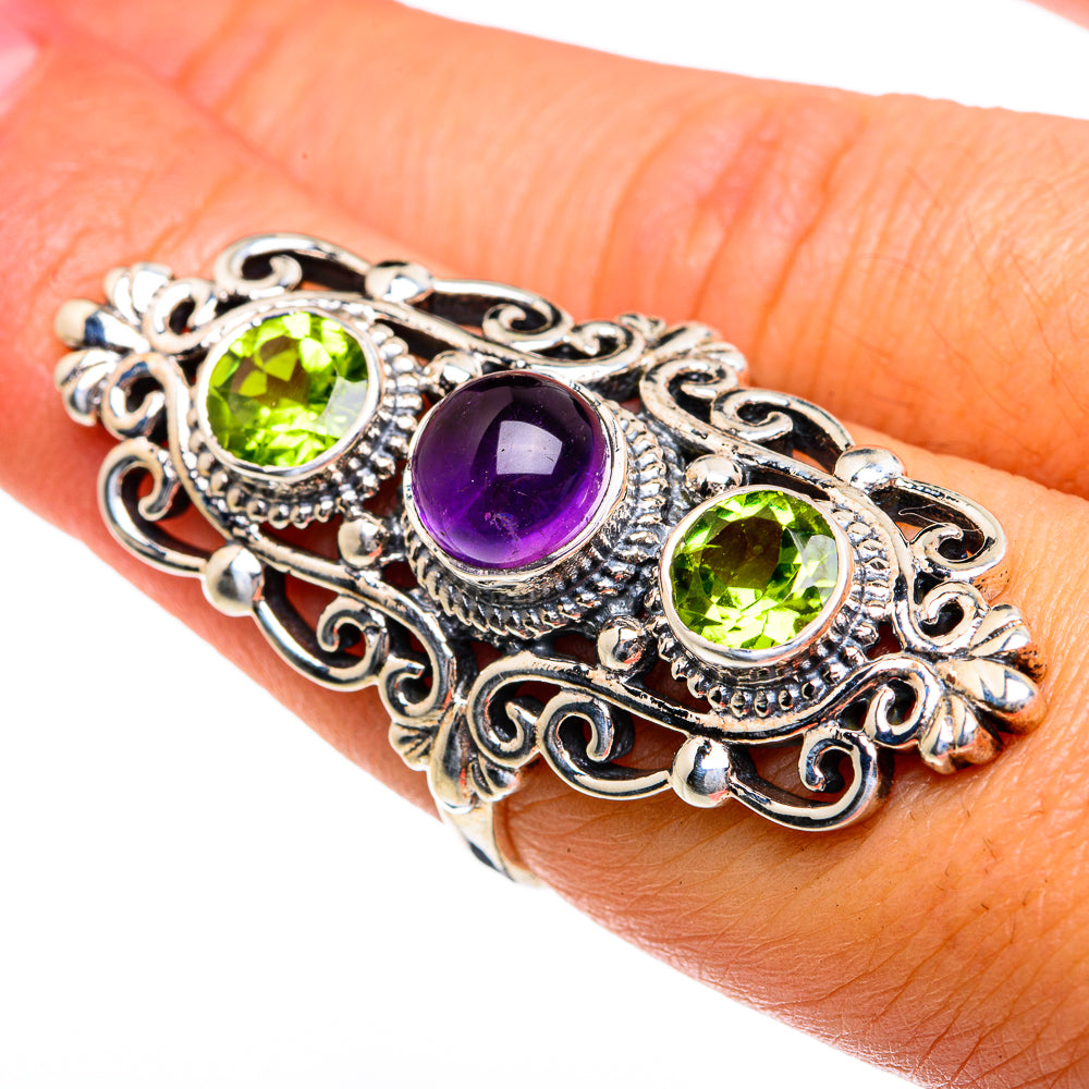 Amethyst Rings handcrafted by Ana Silver Co - RING79035
