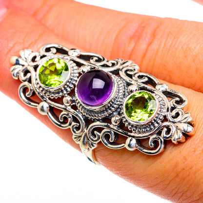 Amethyst Rings handcrafted by Ana Silver Co - RING79035
