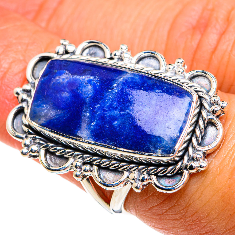Sodalite Rings handcrafted by Ana Silver Co - RING79042