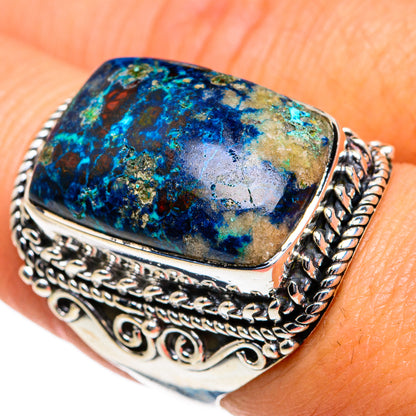 Shattuckite Rings handcrafted by Ana Silver Co - RING79045