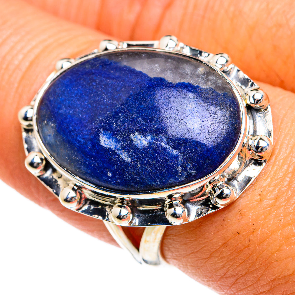 Sodalite Rings handcrafted by Ana Silver Co - RING79048