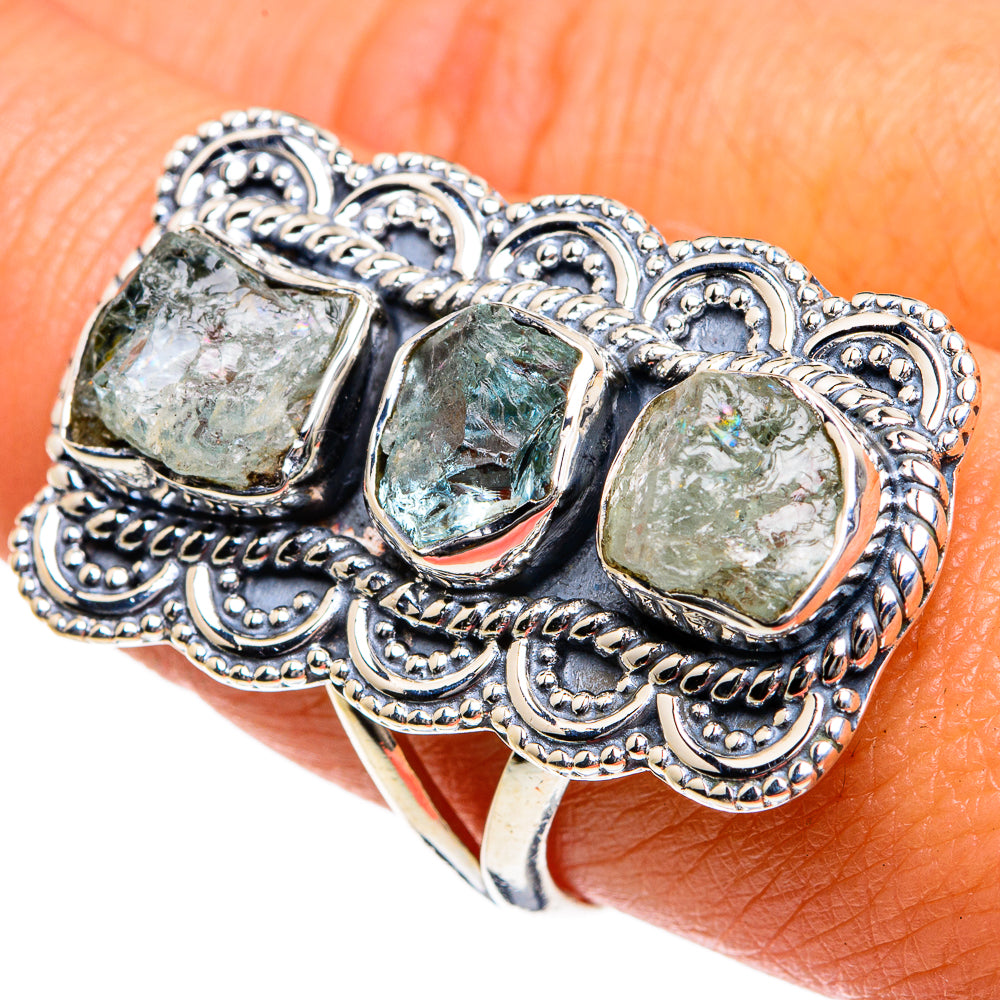 Labradorite Rings handcrafted by Ana Silver Co - RING79071