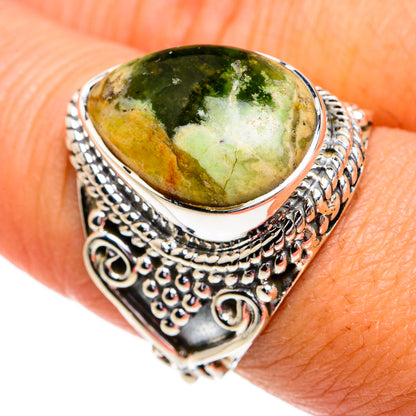 Ocean Jasper Rings handcrafted by Ana Silver Co - RING79081