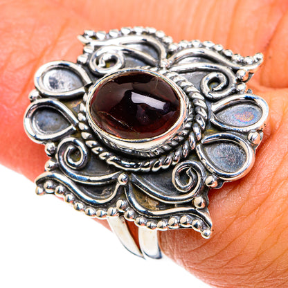 Garnet Rings handcrafted by Ana Silver Co - RING79092