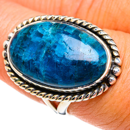 Apatite Rings handcrafted by Ana Silver Co - RING79113